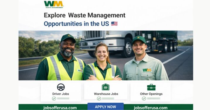 Explore Waste Management careers in the US