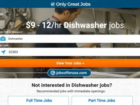 What to Know About Dishwasher Jobs in the United States